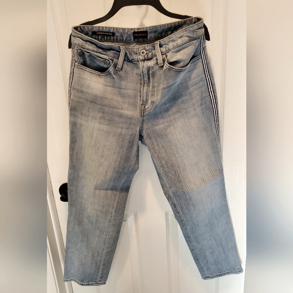 Talbots Light Blue Denim Ankle Jeans